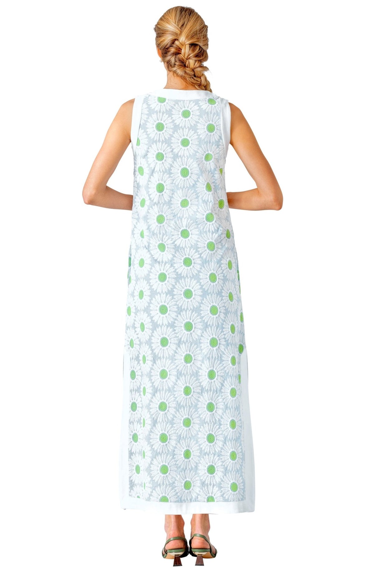 A Daisy of A Dress Periwinkle Lime