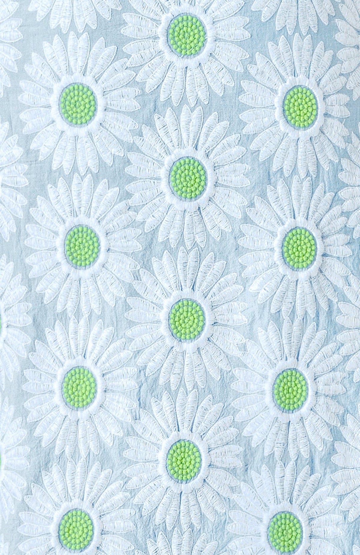 A Daisy of A Dress Periwinkle Lime
