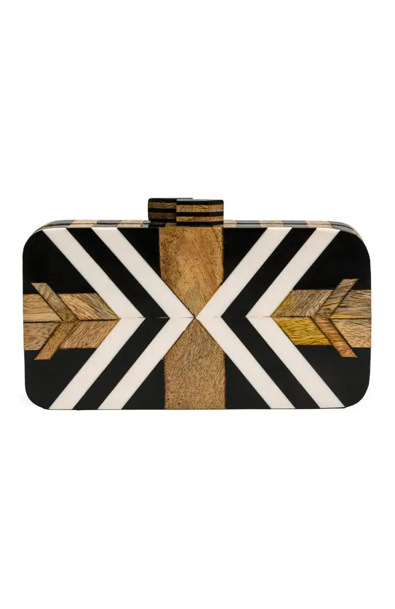 Parquay Clutch Black One Size