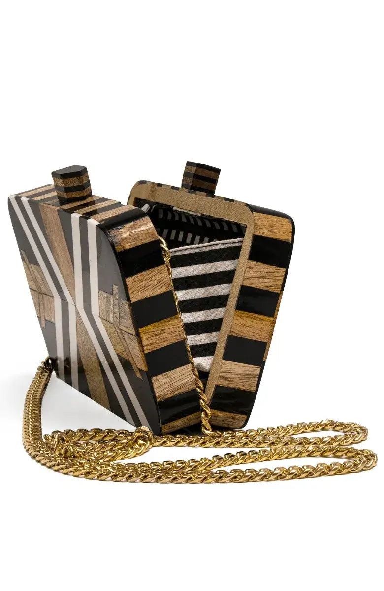 Parquet Clutch/Crossbody