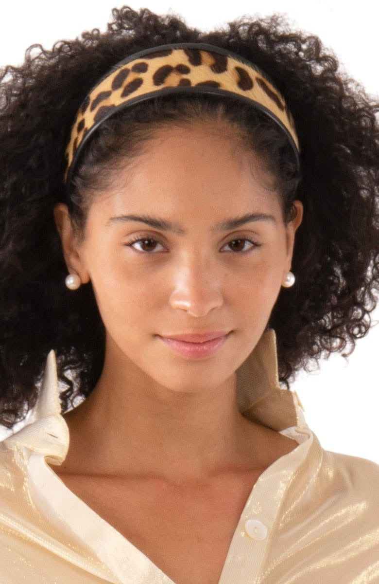 Headband Heaven - Leopard Leo Black