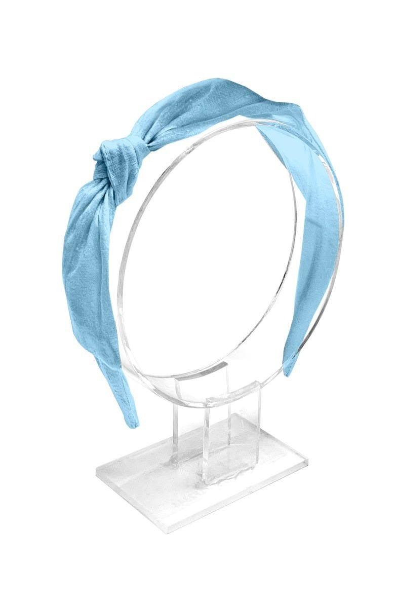 Top Knotch Headband Antique Blue