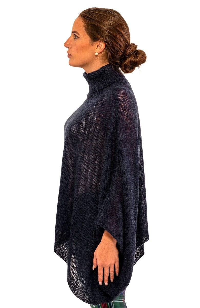 Dolman Dolly Poncho Navy One Size