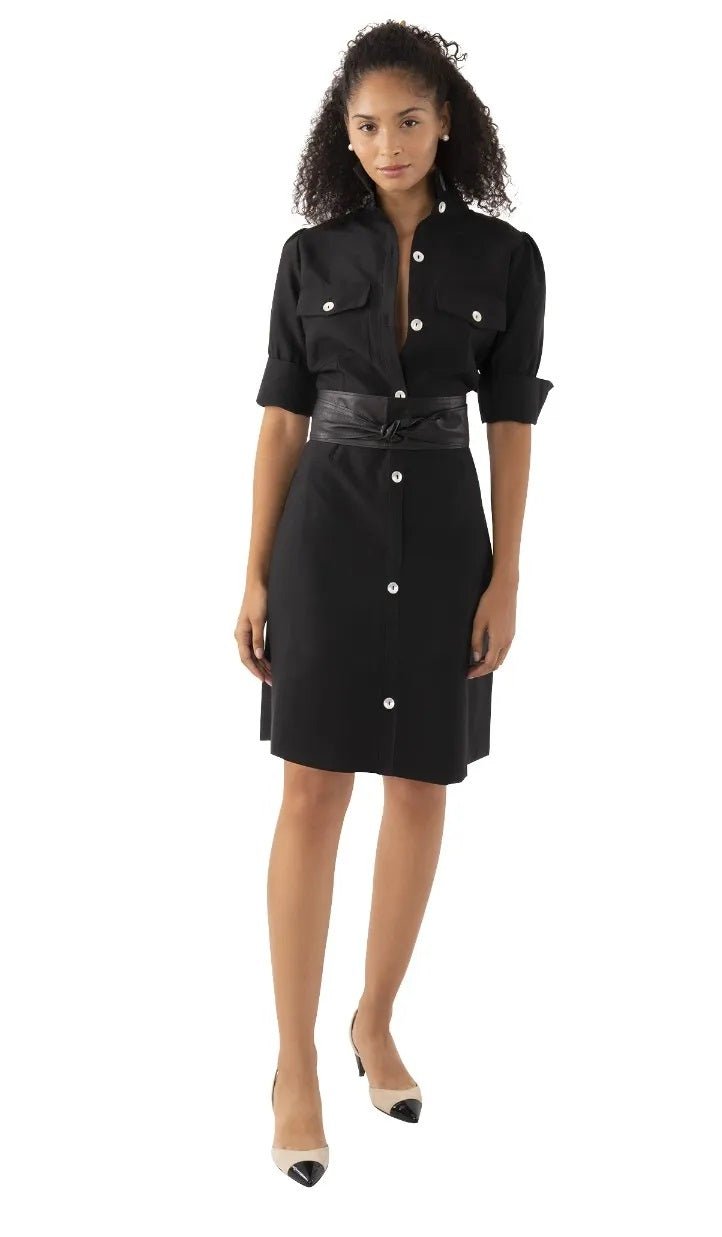 Adjustable Obi Leather Wrap Around Belt - Gretchen Scott