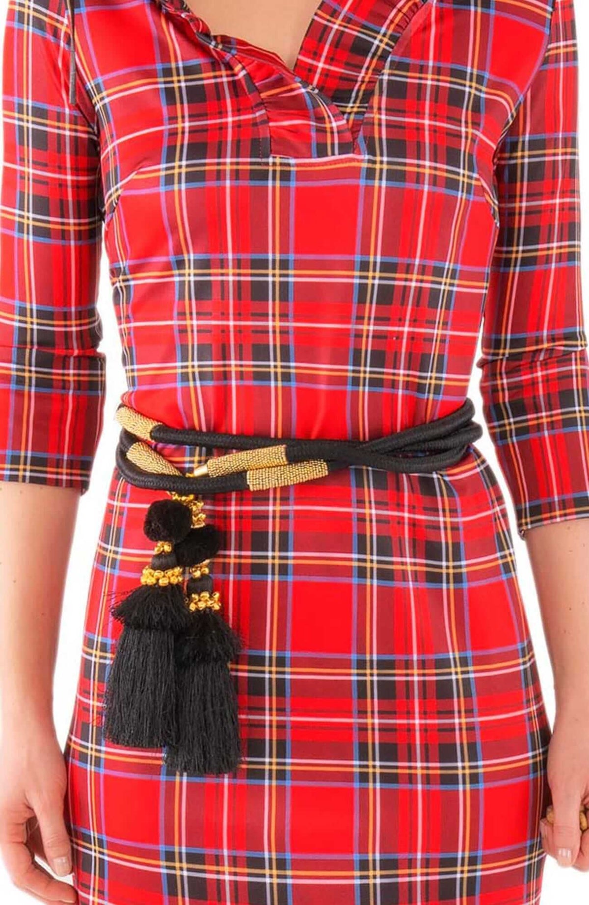 Adjustable Razzle Dazzle Belt Black One Size