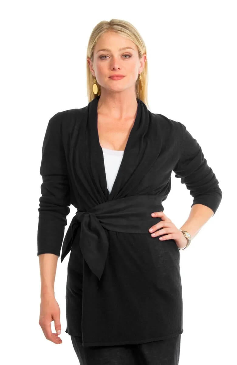 Adjustable Suede Tie Belt - Gretchen Scott