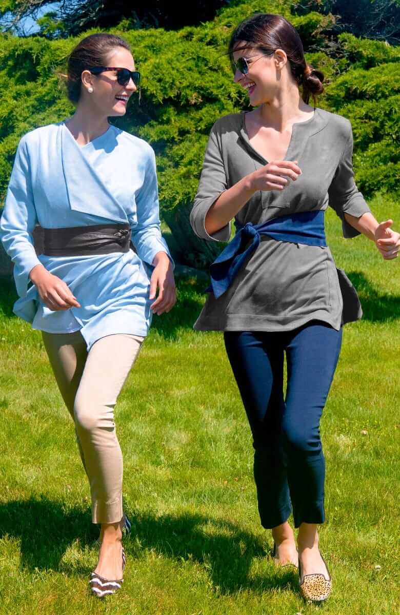 Adjustable Suede Tie Belt - Gretchen Scott