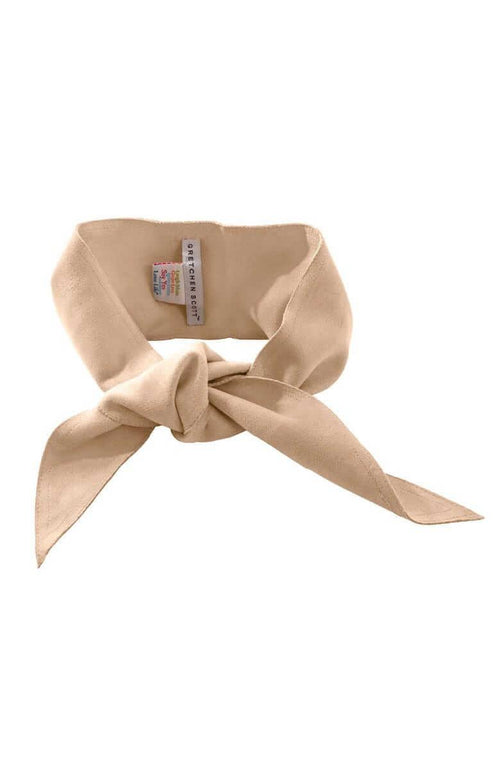 Adjustable Suede Tie Belt - Gretchen Scott display picture 1