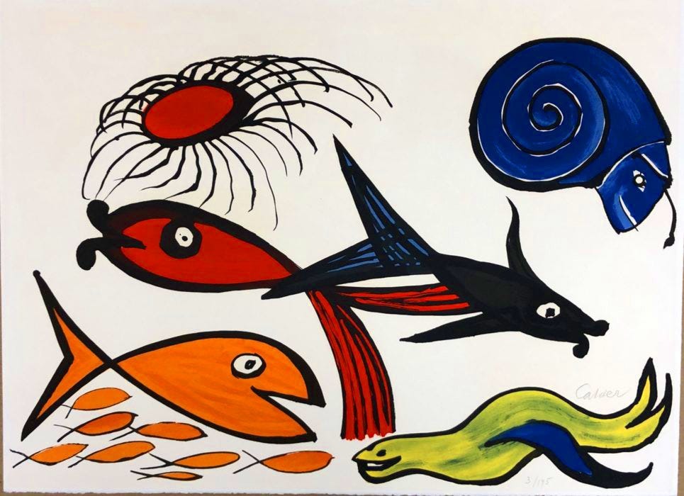 Alexander Calder (American, 1898-1976) Our Unfinished Revolution III