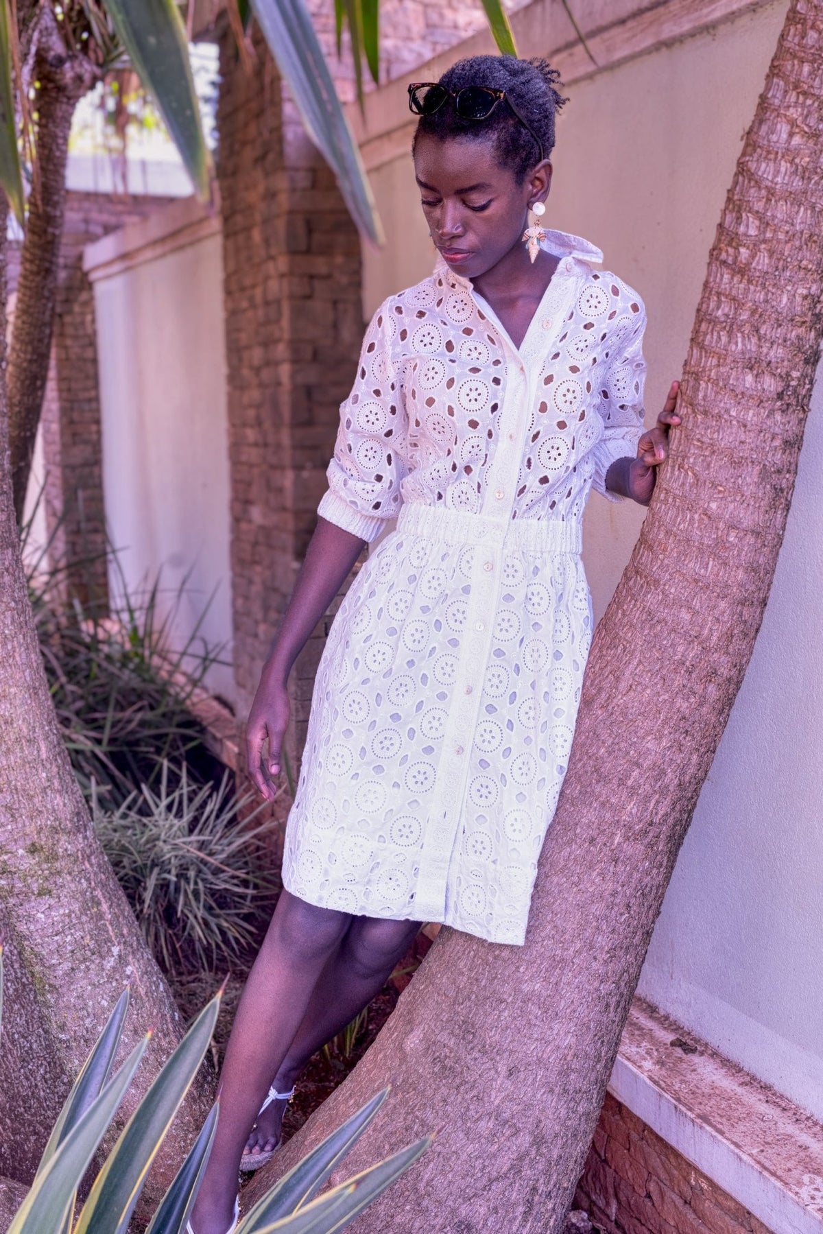 All My Life's Circle Dress White