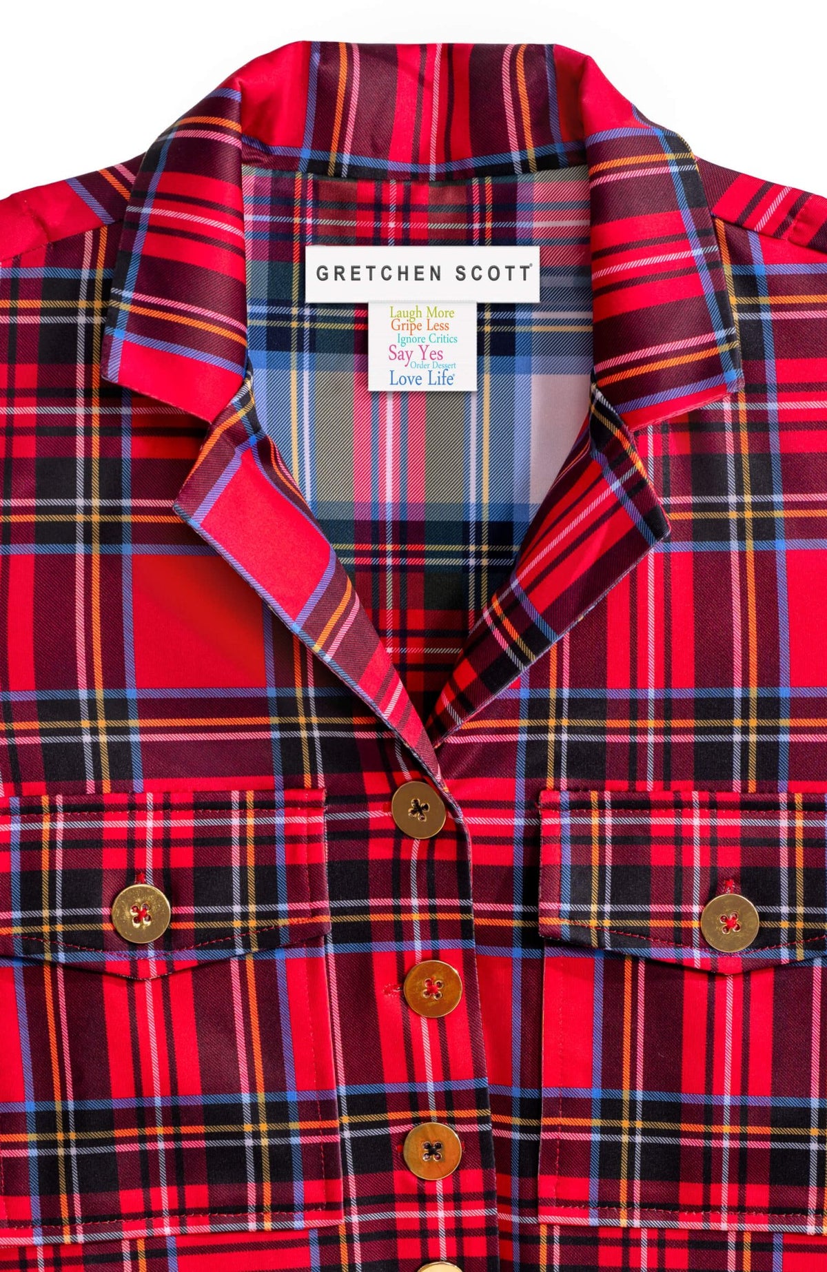 Alli Dress - Duke of York Red Multi