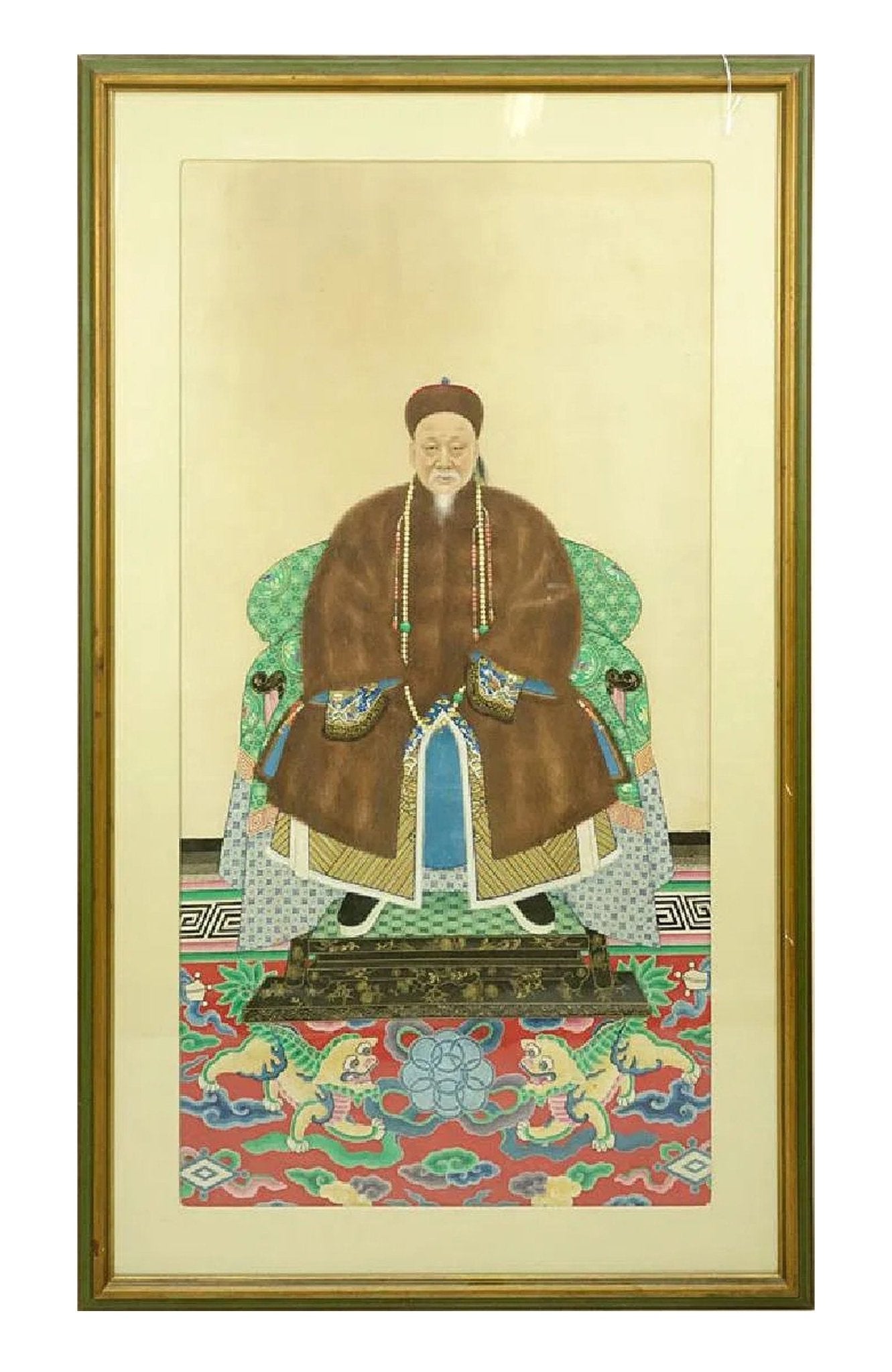 Ancestor Portrait 19th Century Chinese School