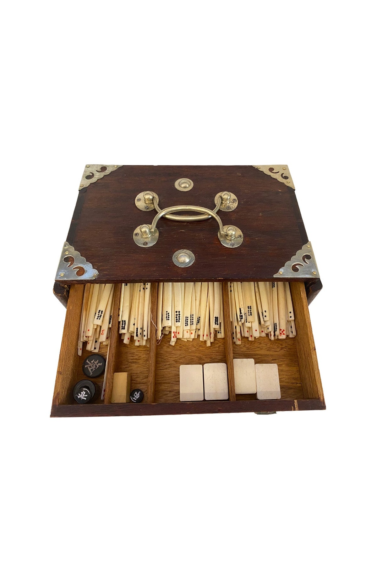 Antique Chinese Mah Jongg Set
