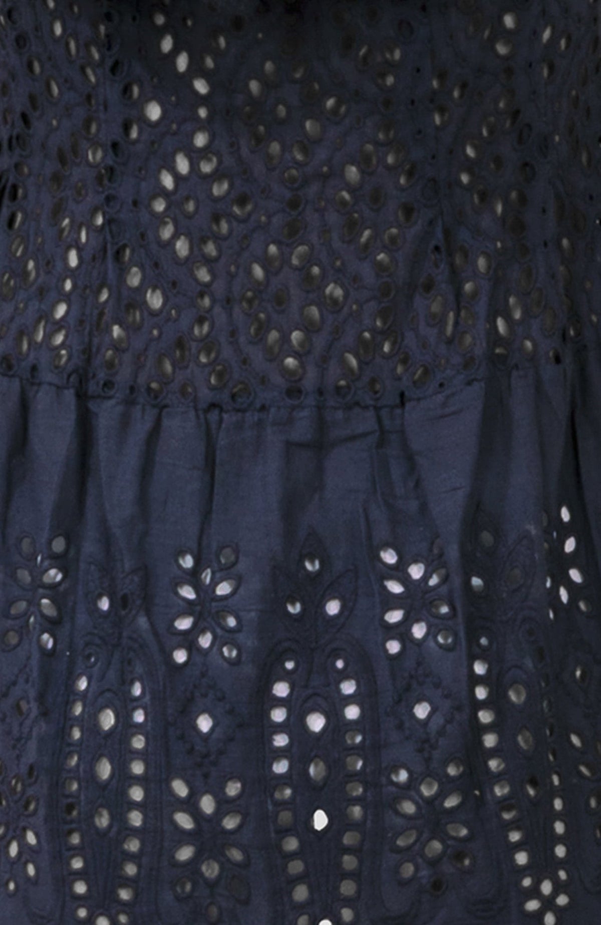 Barely Dress - Eyelet Navy