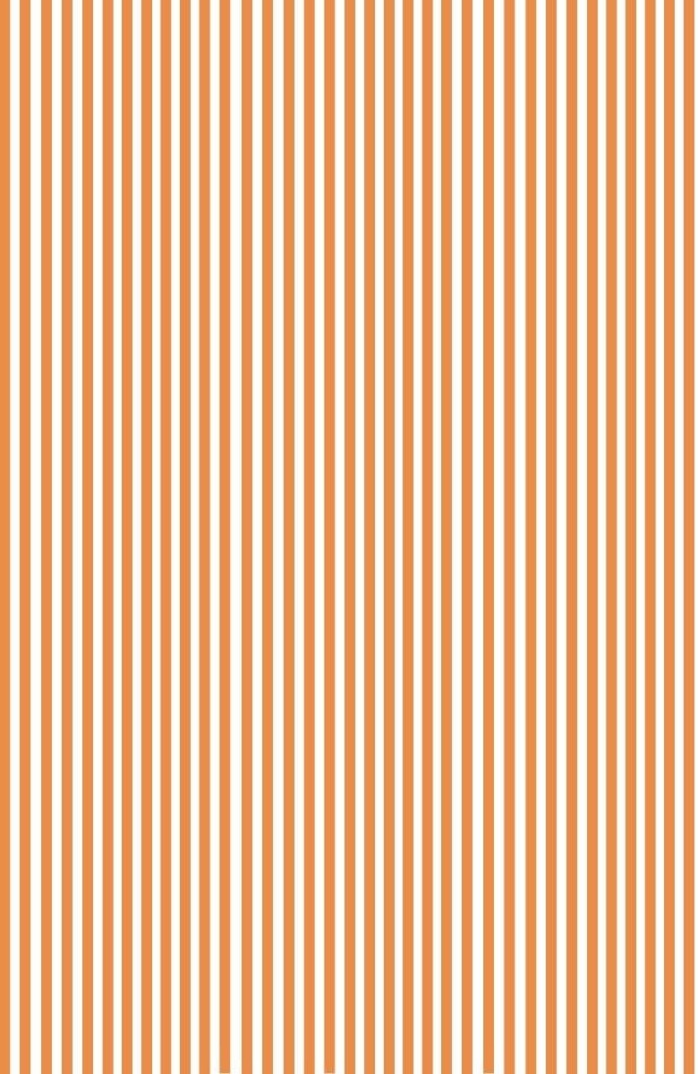 Wash / Wear Forget Me Knot Top - Stripe Orange