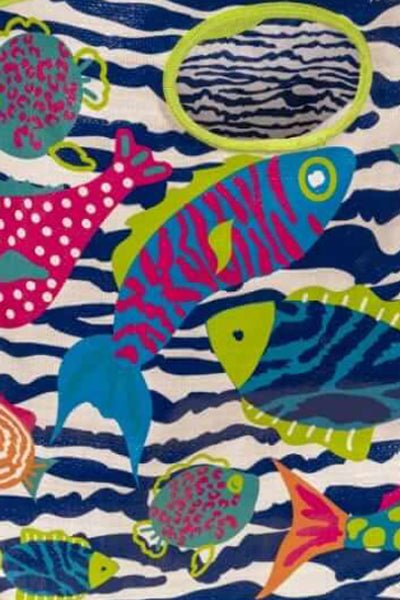 Beachy Keen Bag - Fishy School Multi