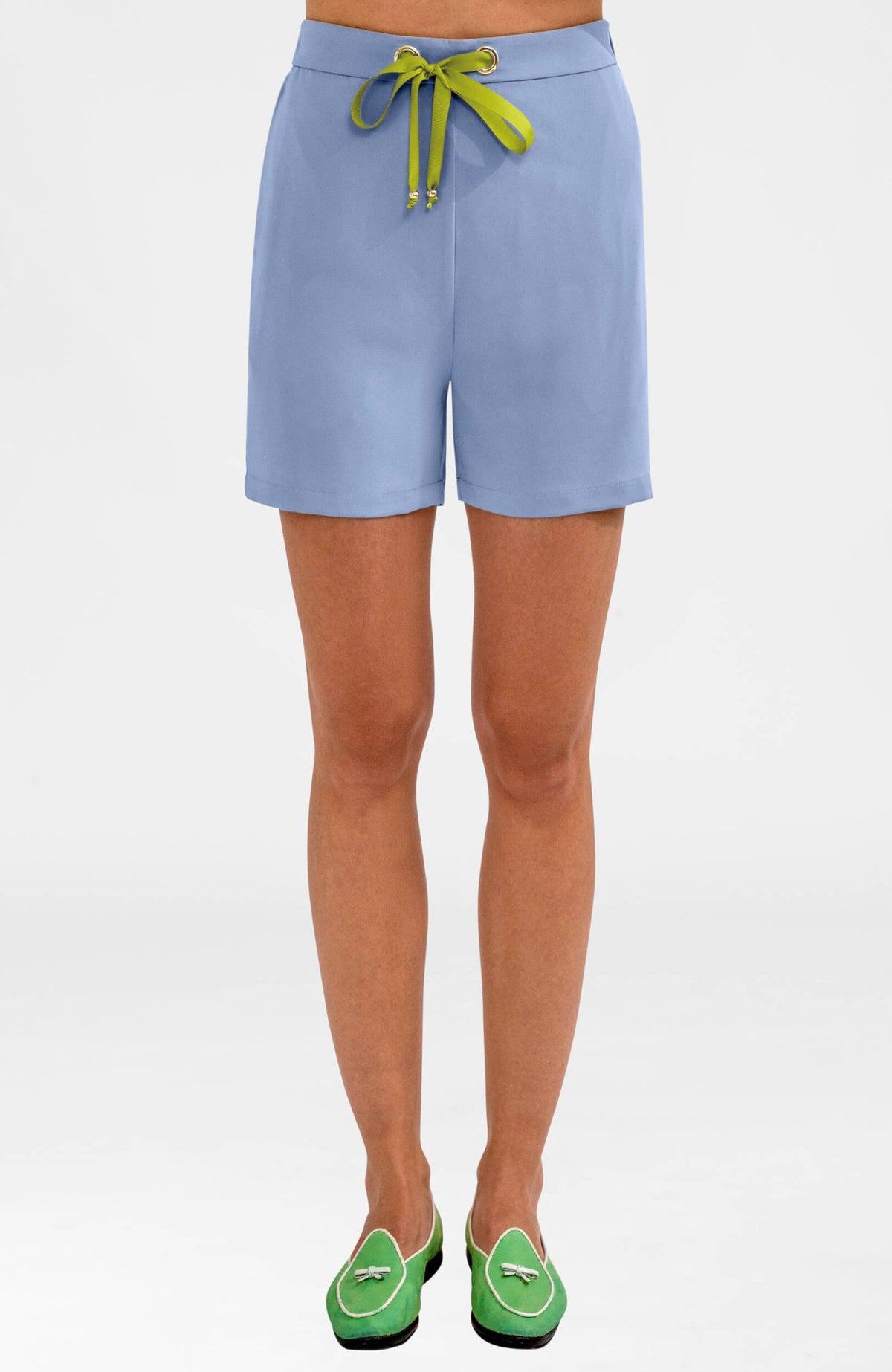 Beachy Short - Silky Heaven Periwinkle