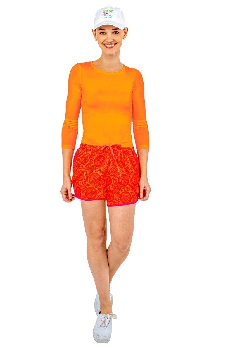 Beyond the Beyond Softest Long Sleeve Tee Orange