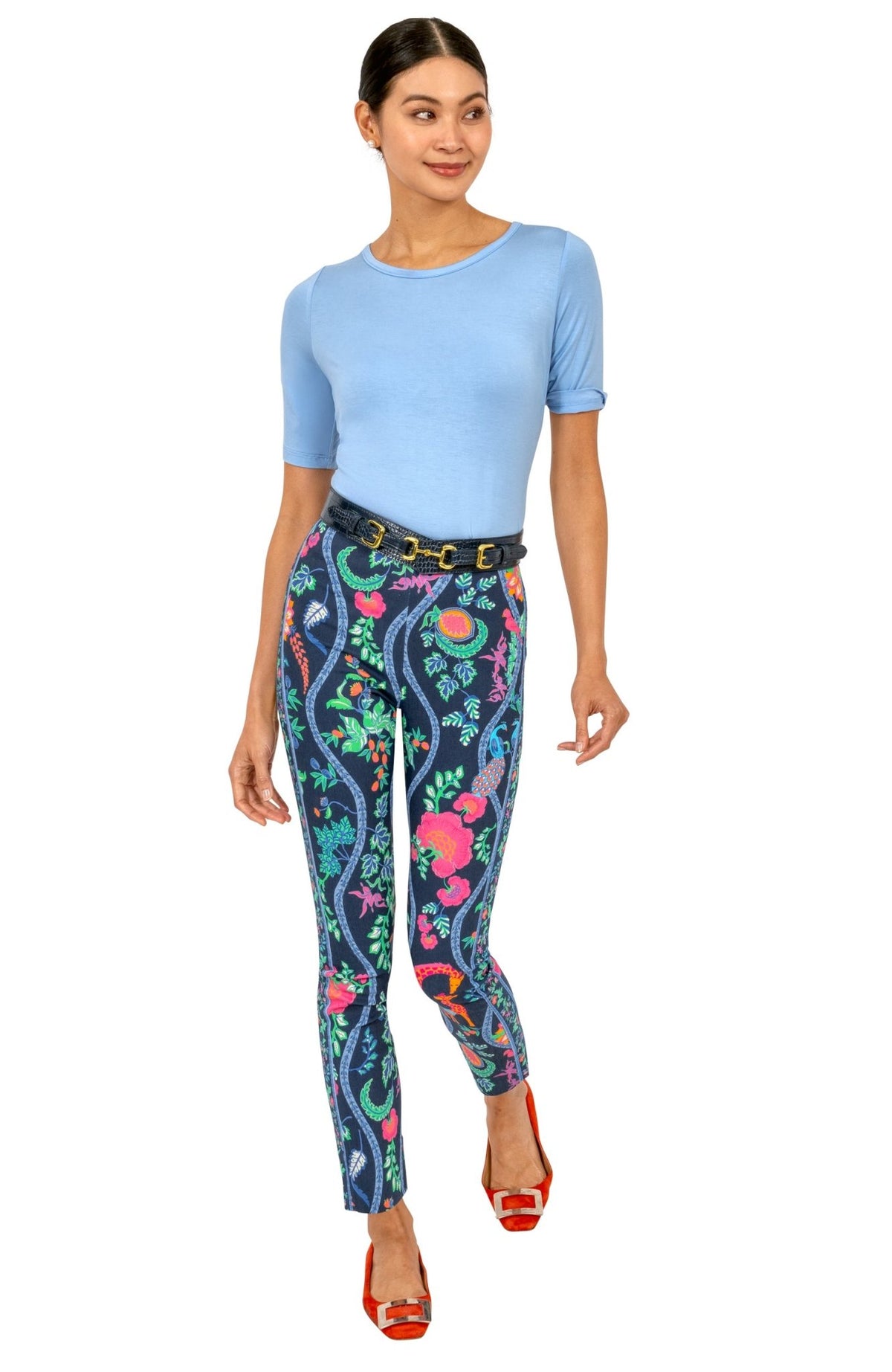 Beyond The Beyond Softest Short Sleeve T-Shirt Periwinkle