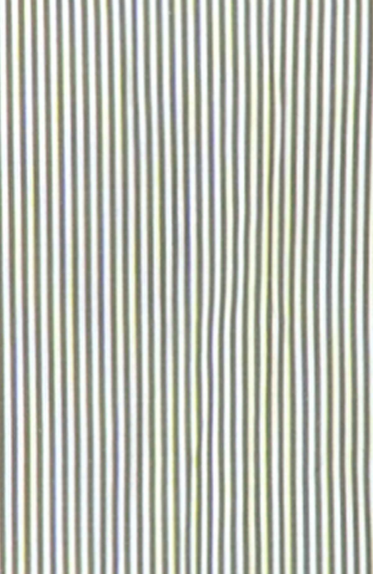 Boyfriend Cotton Shirt - Stripe Olive