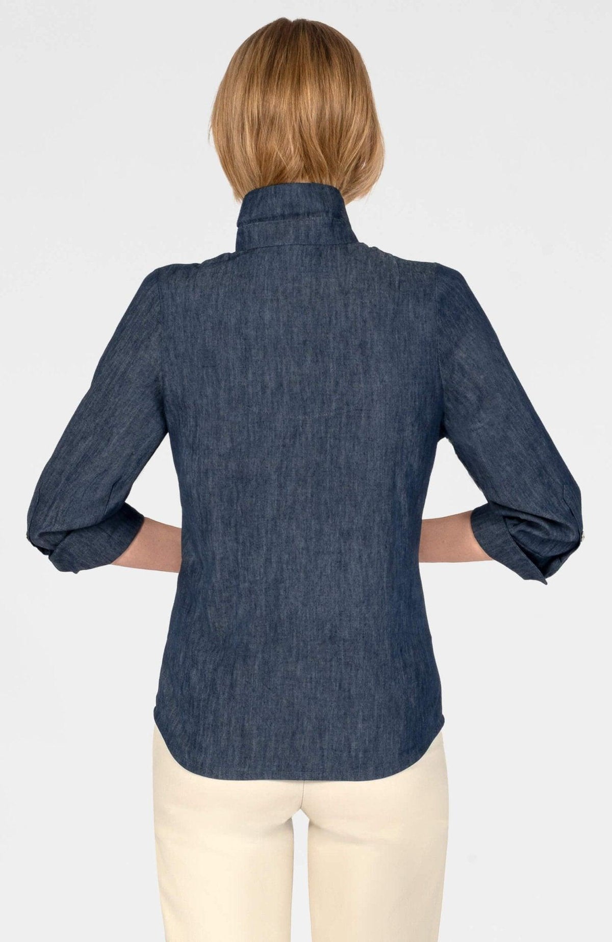 Boyfriend Shirt - Chambray Denim
