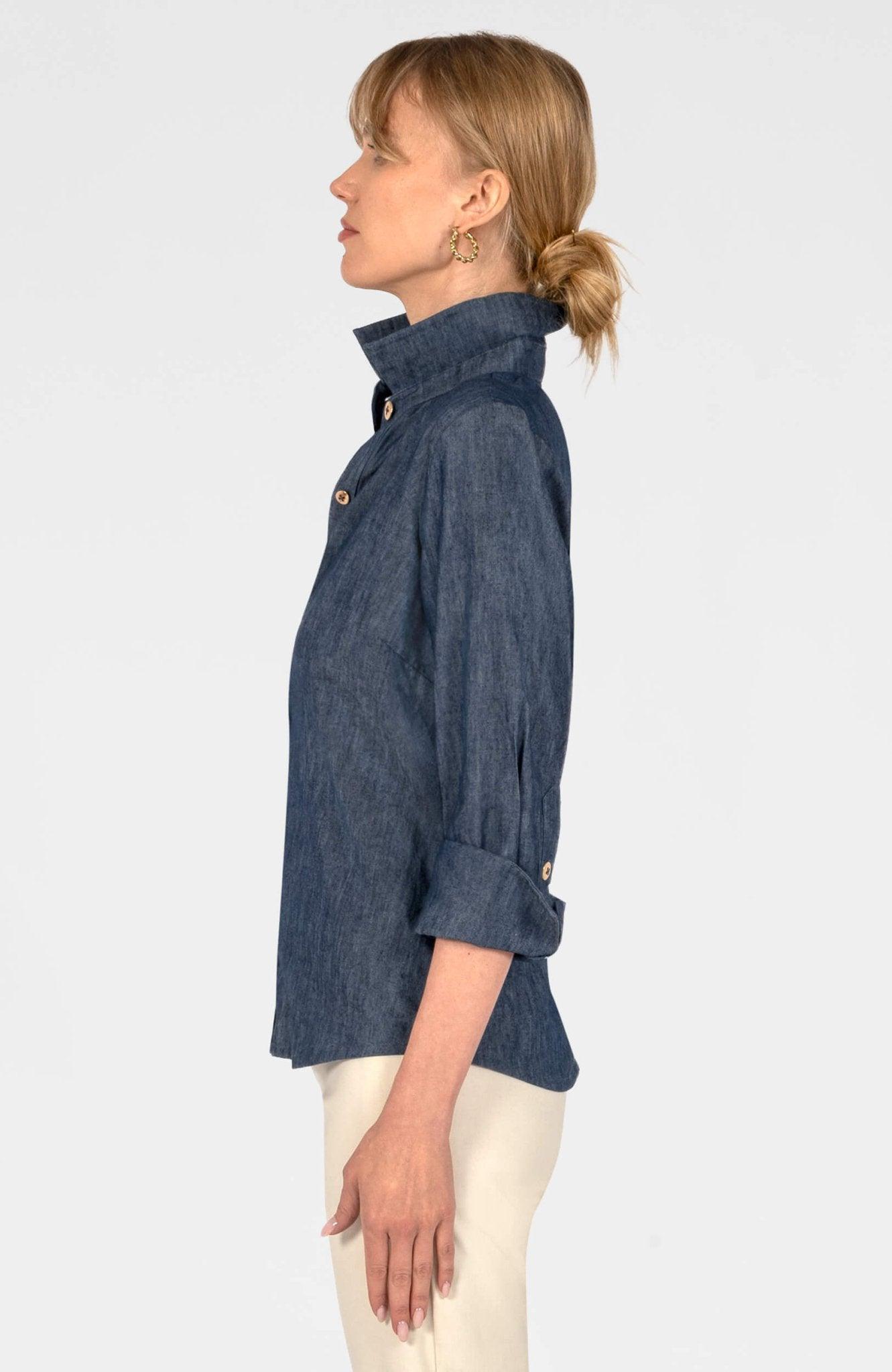 Boyfriend Shirt - Chambray Denim