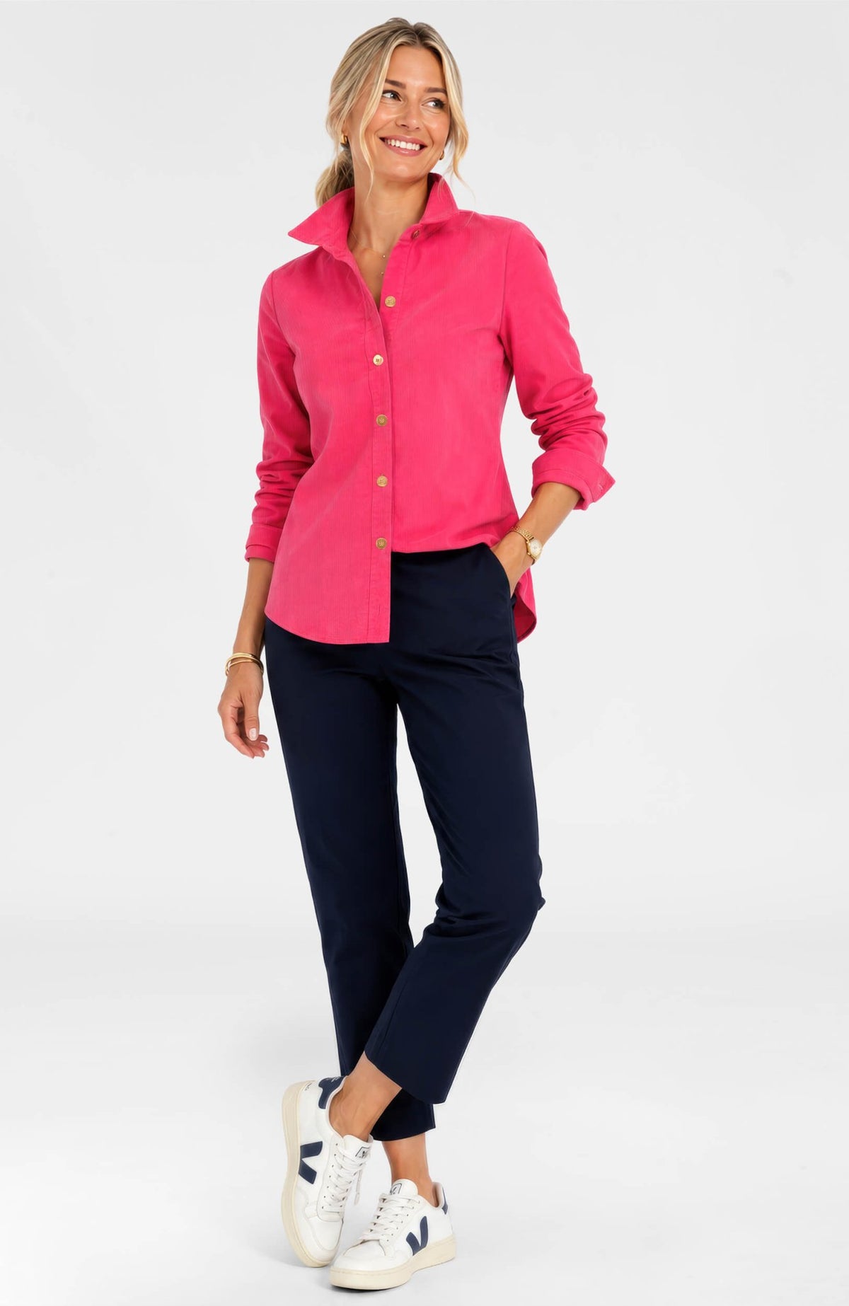 Boyfriend Shirt - Corduroy - Gretchen Scott