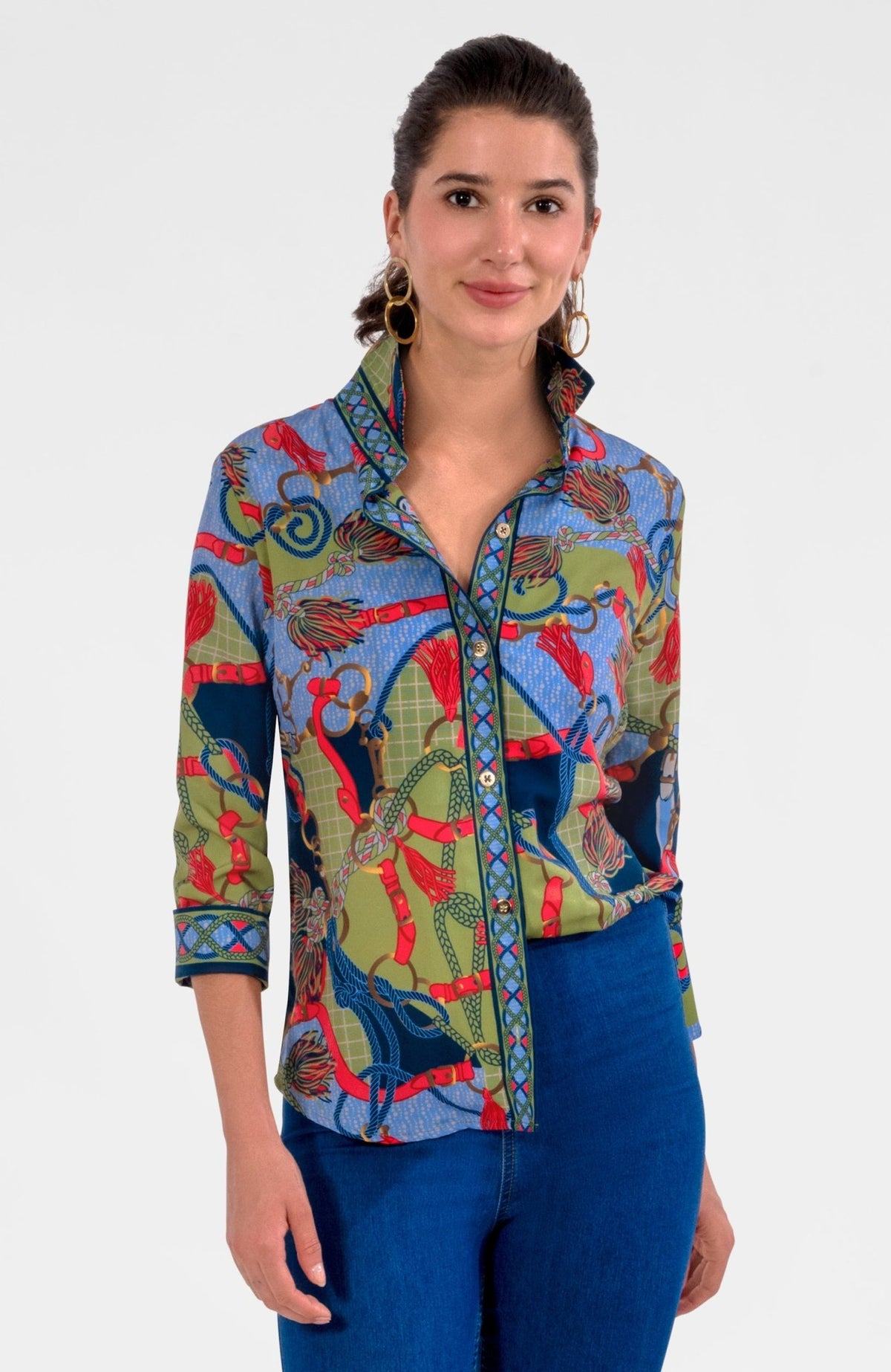 Boyfriend Shirt - Ditto Olive