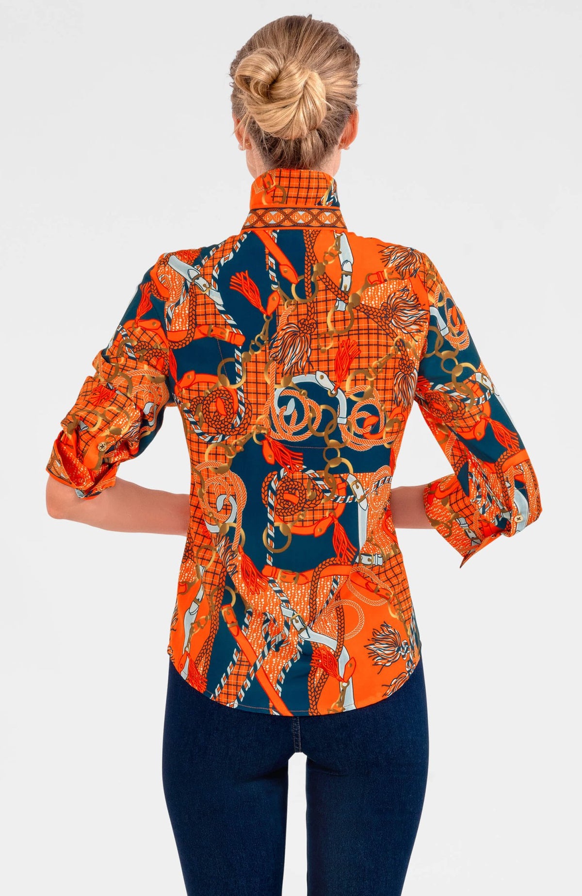 Boyfriend Shirt - Ditto Orange