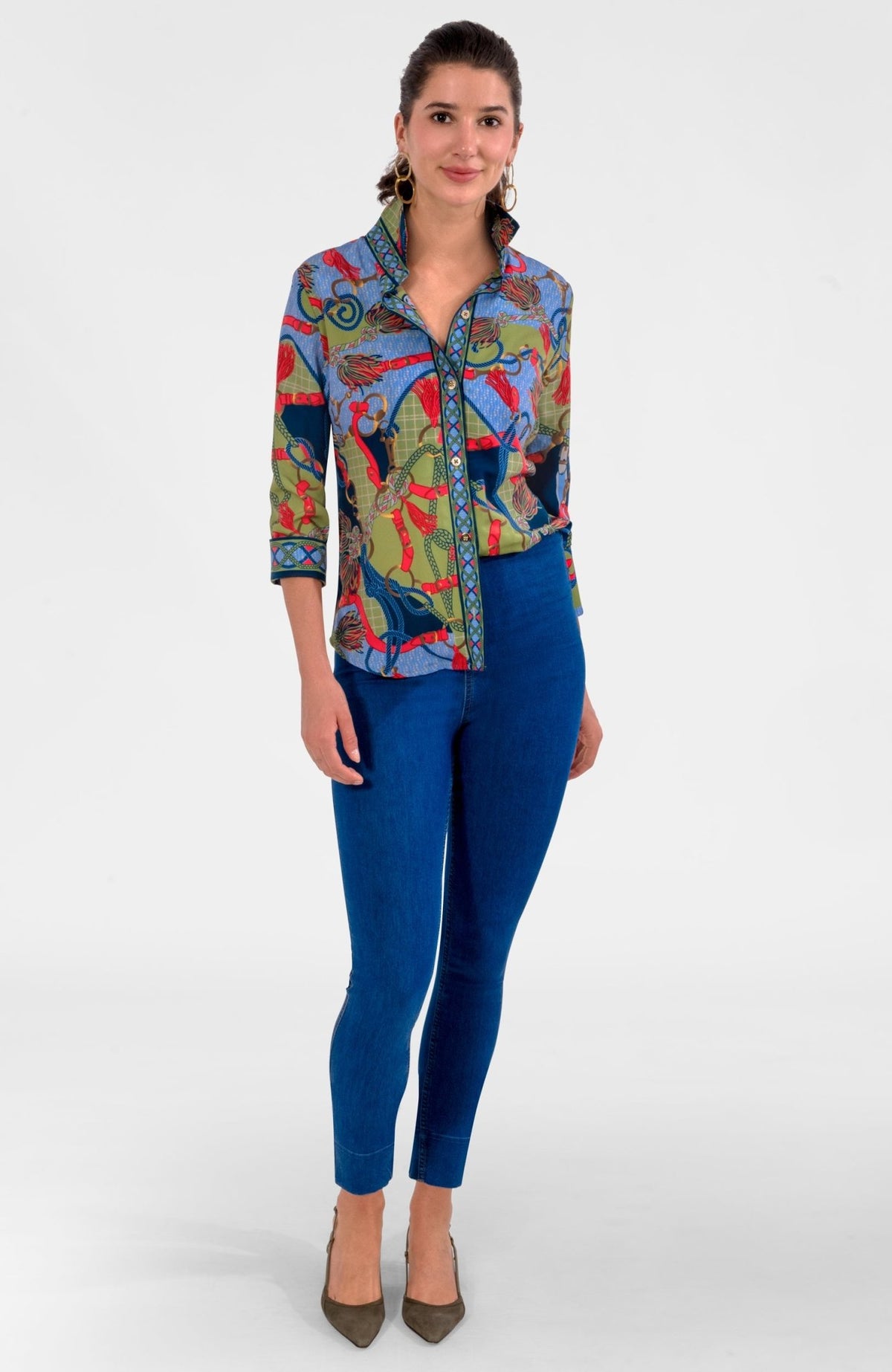 Boyfriend Shirt - Ditto Olive