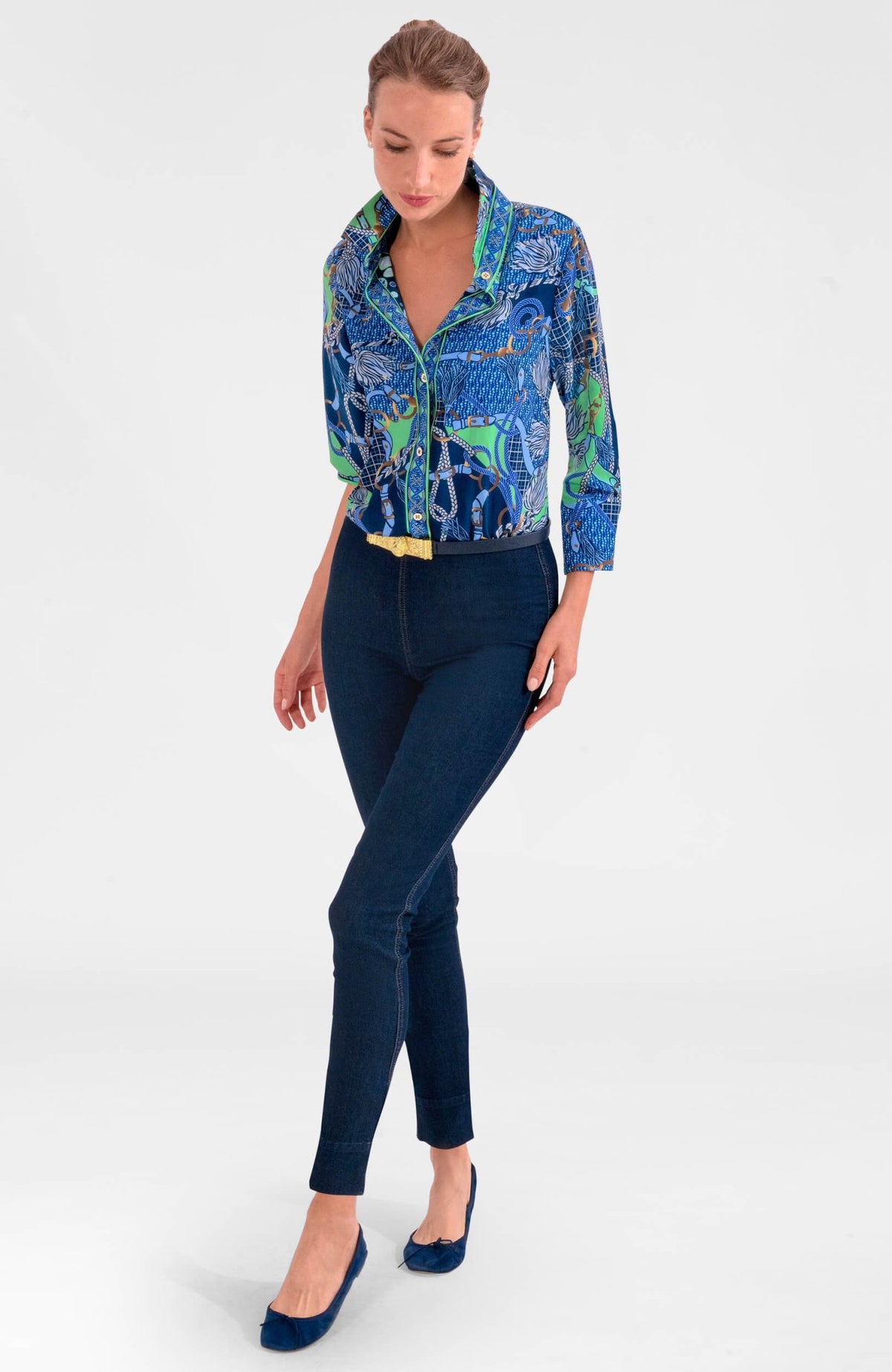 Boyfriend Shirt - Ditto Blues