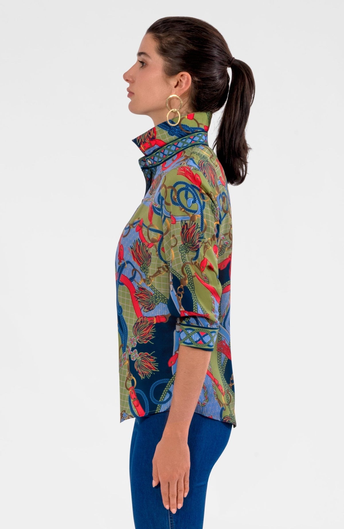 Boyfriend Shirt - Ditto Olive