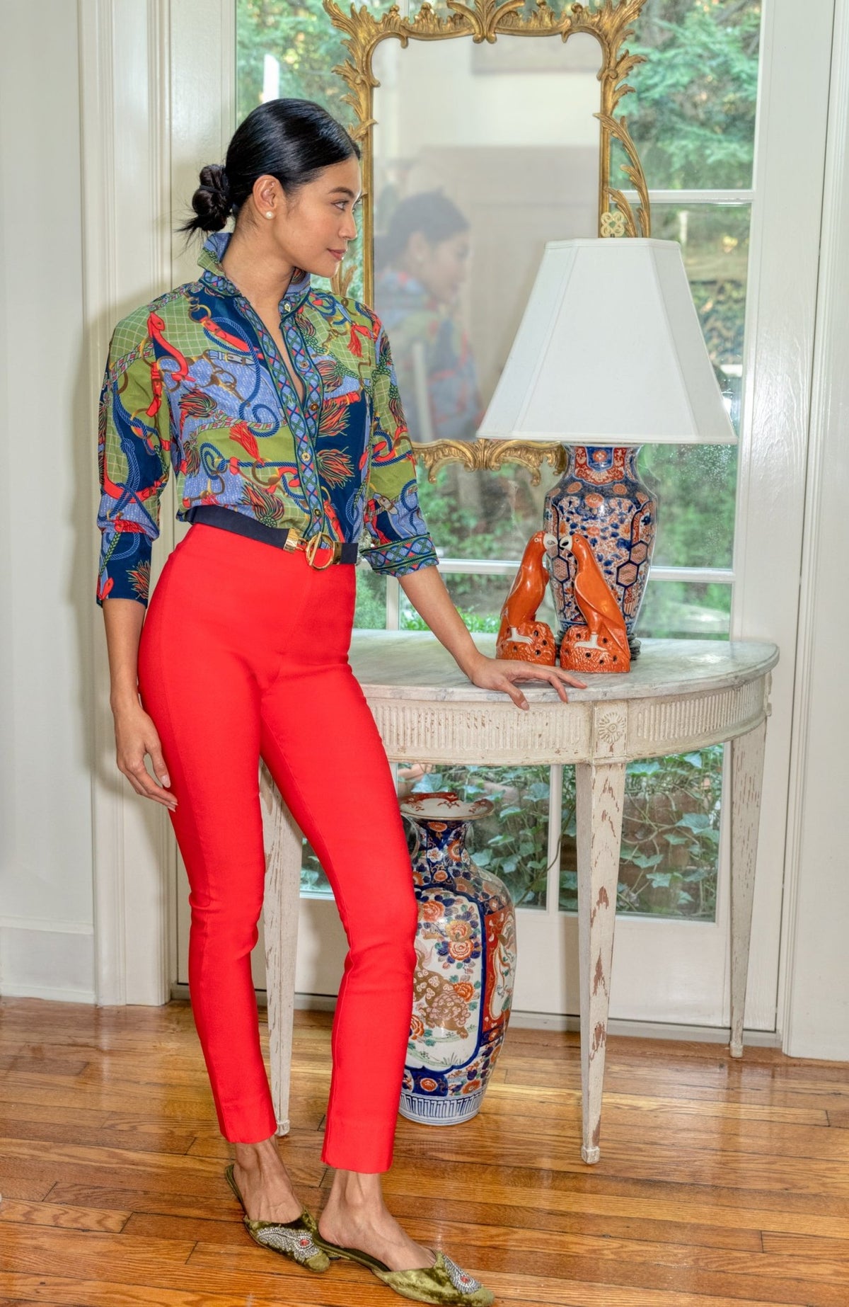 Boyfriend Shirt - Ditto Olive