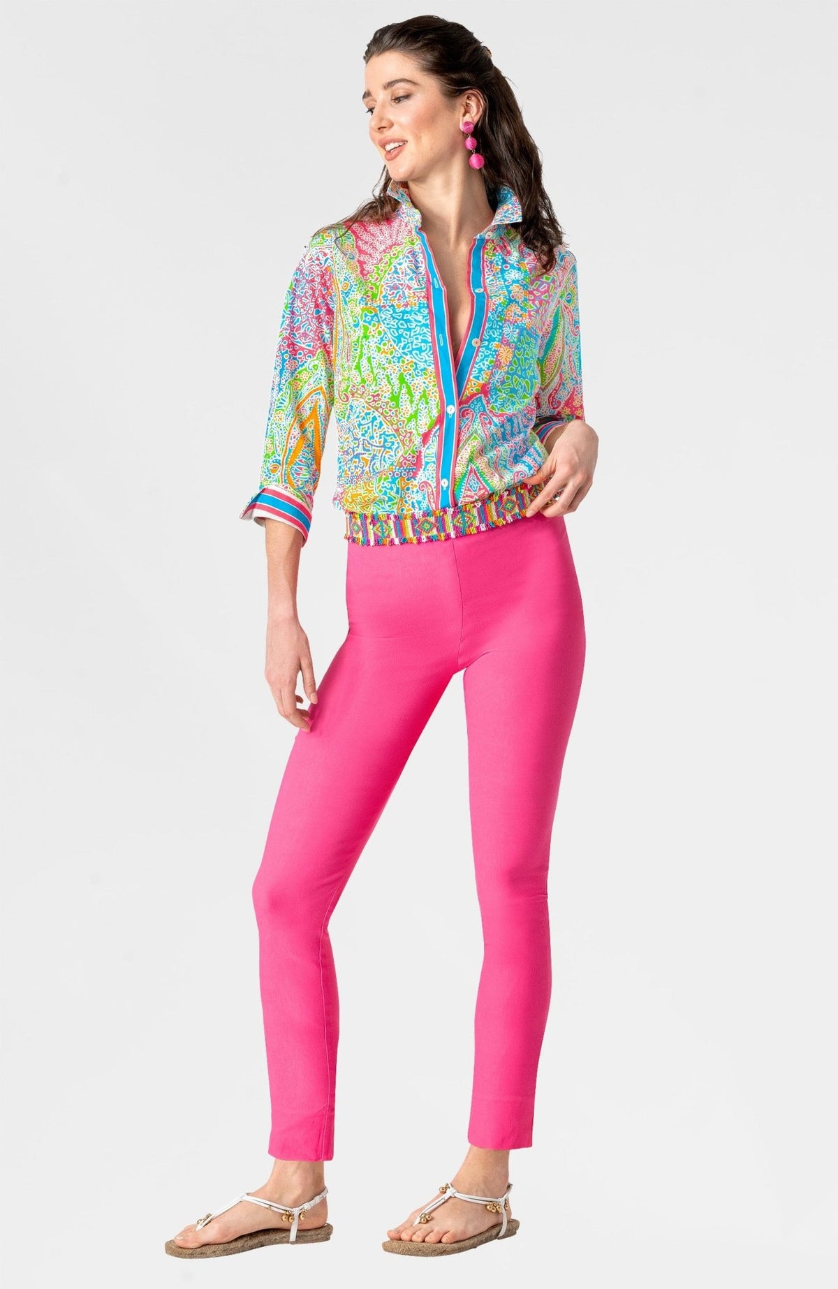 Boyfriend Shirt - Grand Bazaar Brights
