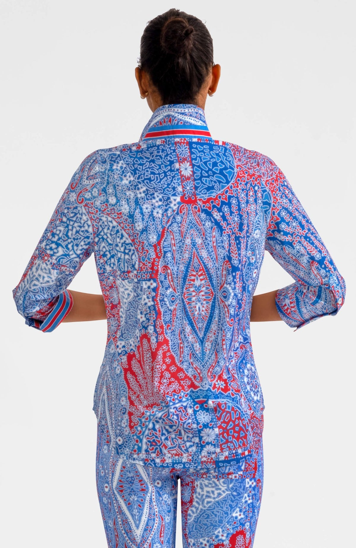 Boyfriend Shirt - Grand Bazaar Blues