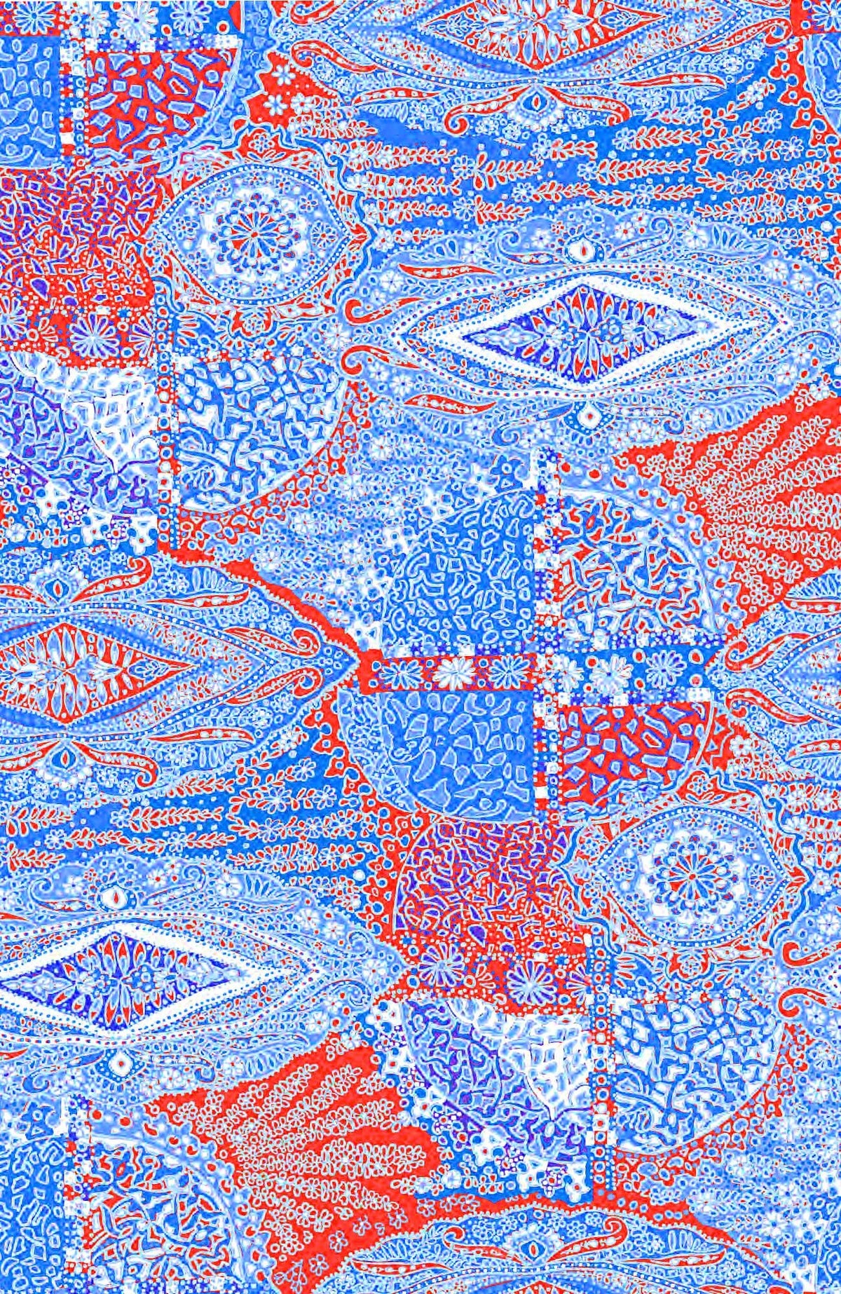 Boyfriend Shirt - Grand Bazaar Blues