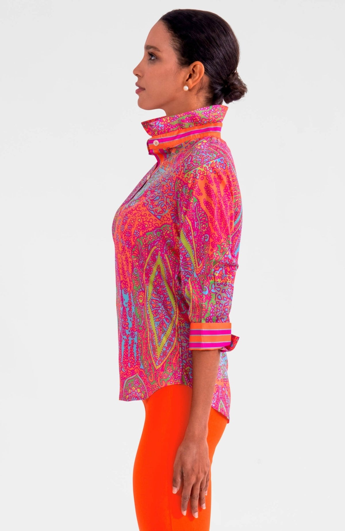 Boyfriend Shirt - Grand Bazaar Pink