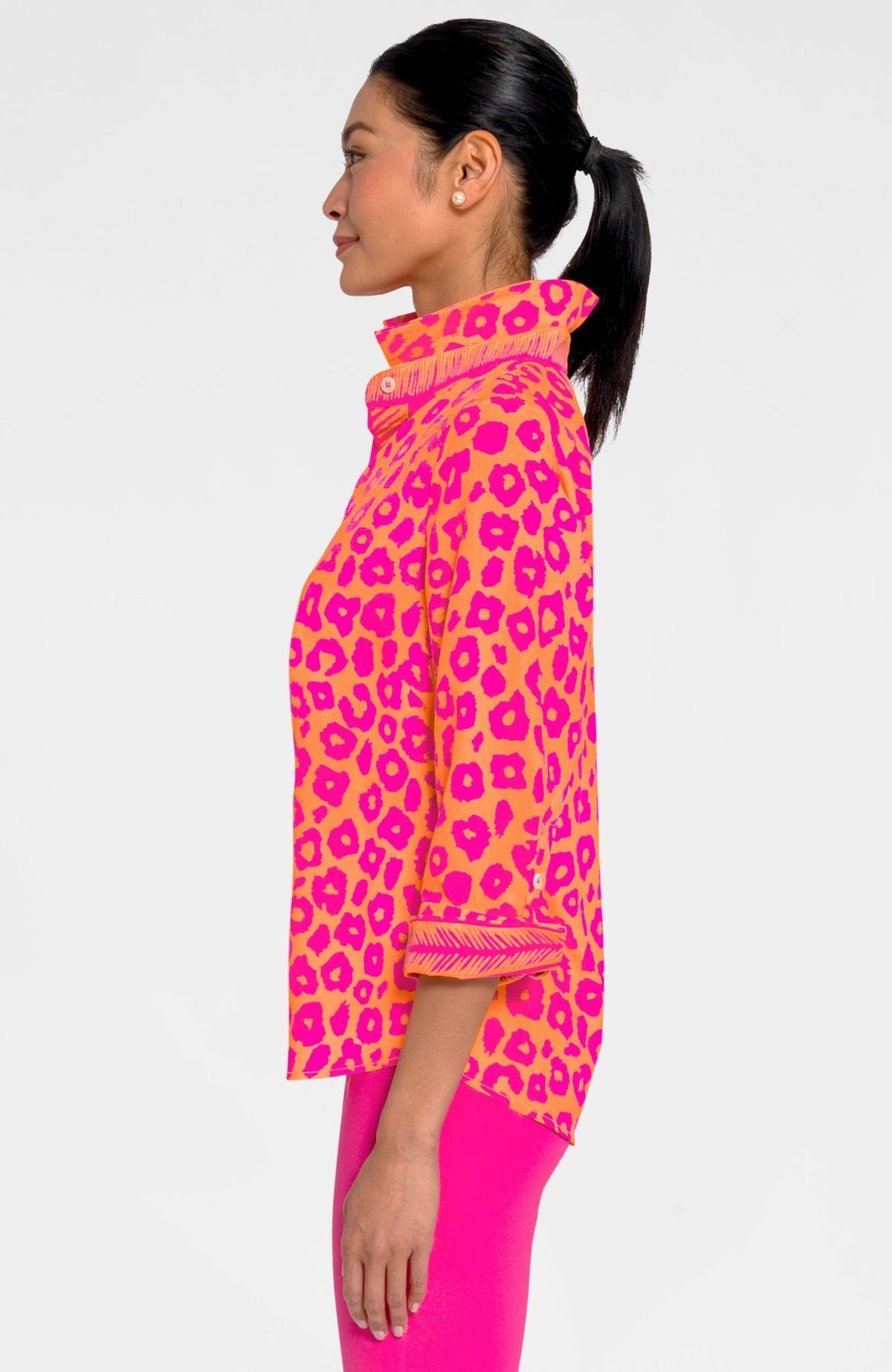 Boyfriend Shirt - Me Jane Orange Pink