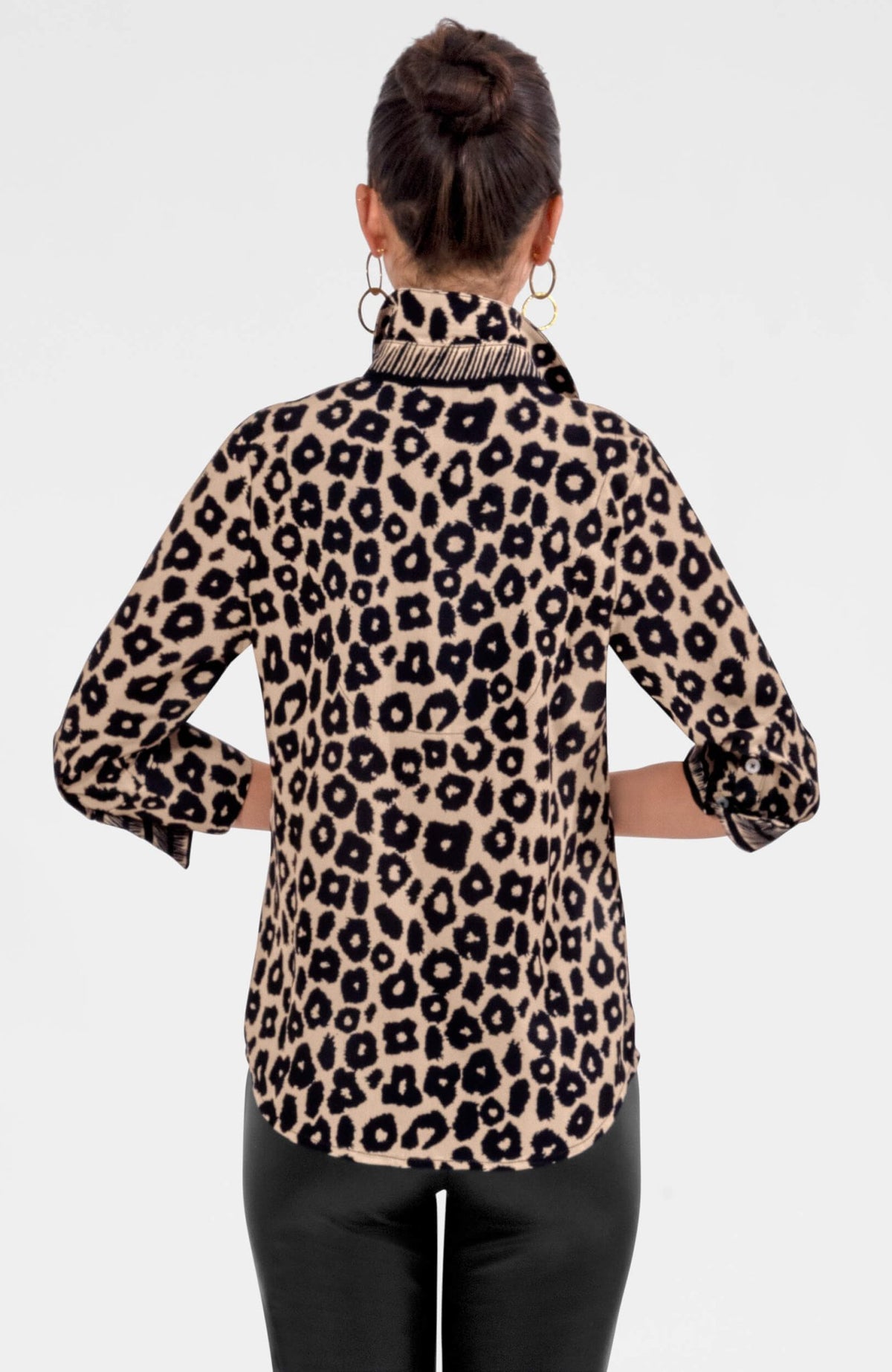 Boyfriend Shirt - Me Jane - Final Sale Champagne