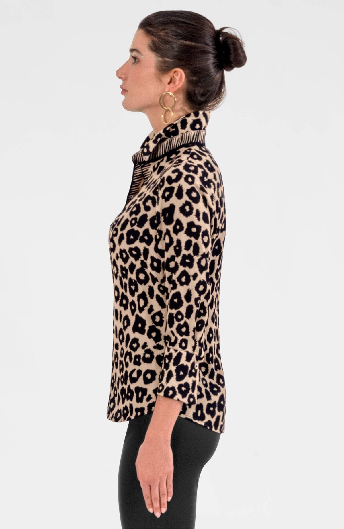 Boyfriend Shirt - Me Jane - Final Sale Champagne