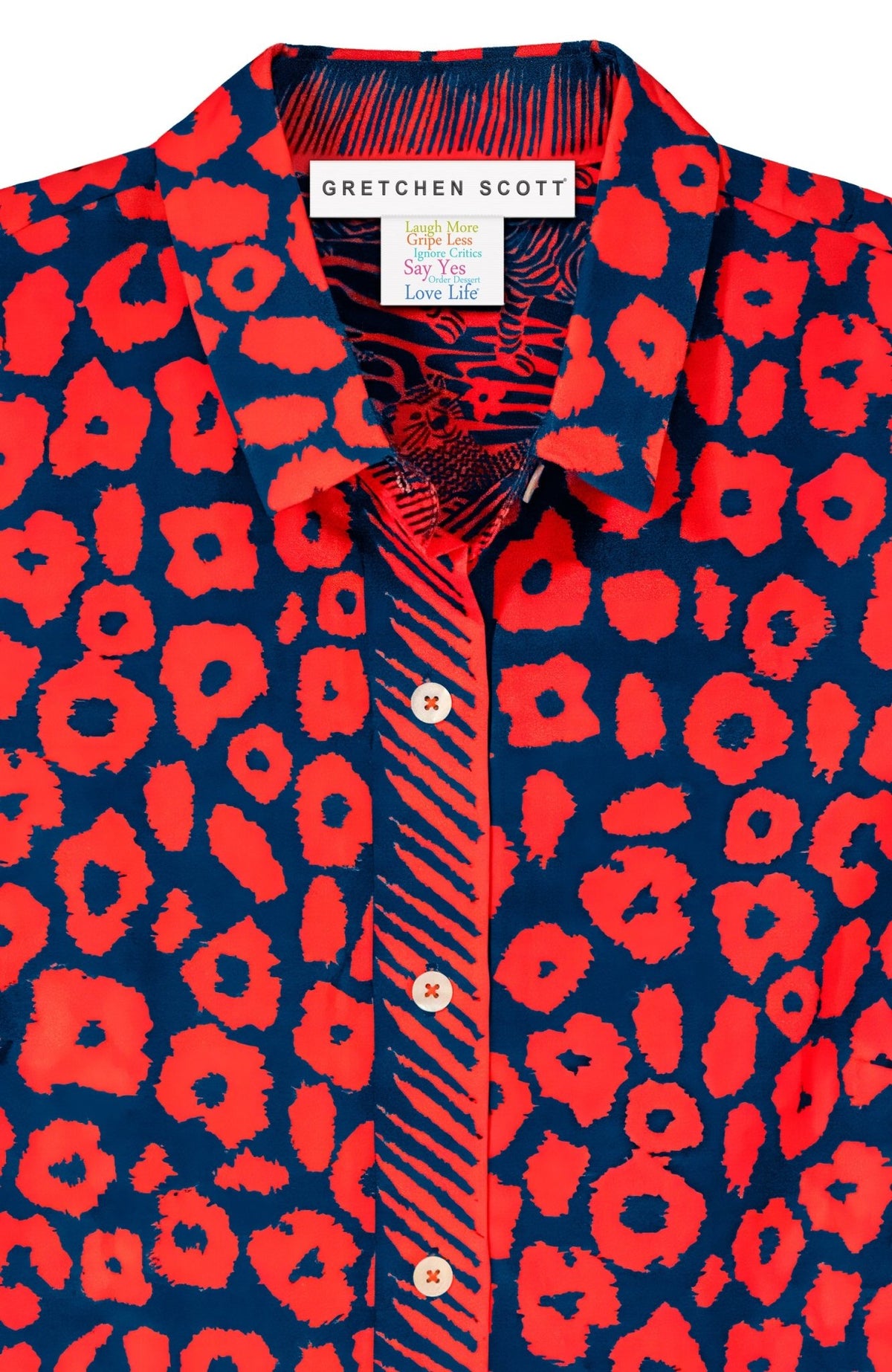 Boyfriend Shirt - Me Jane - Final Sale Wrc Navy