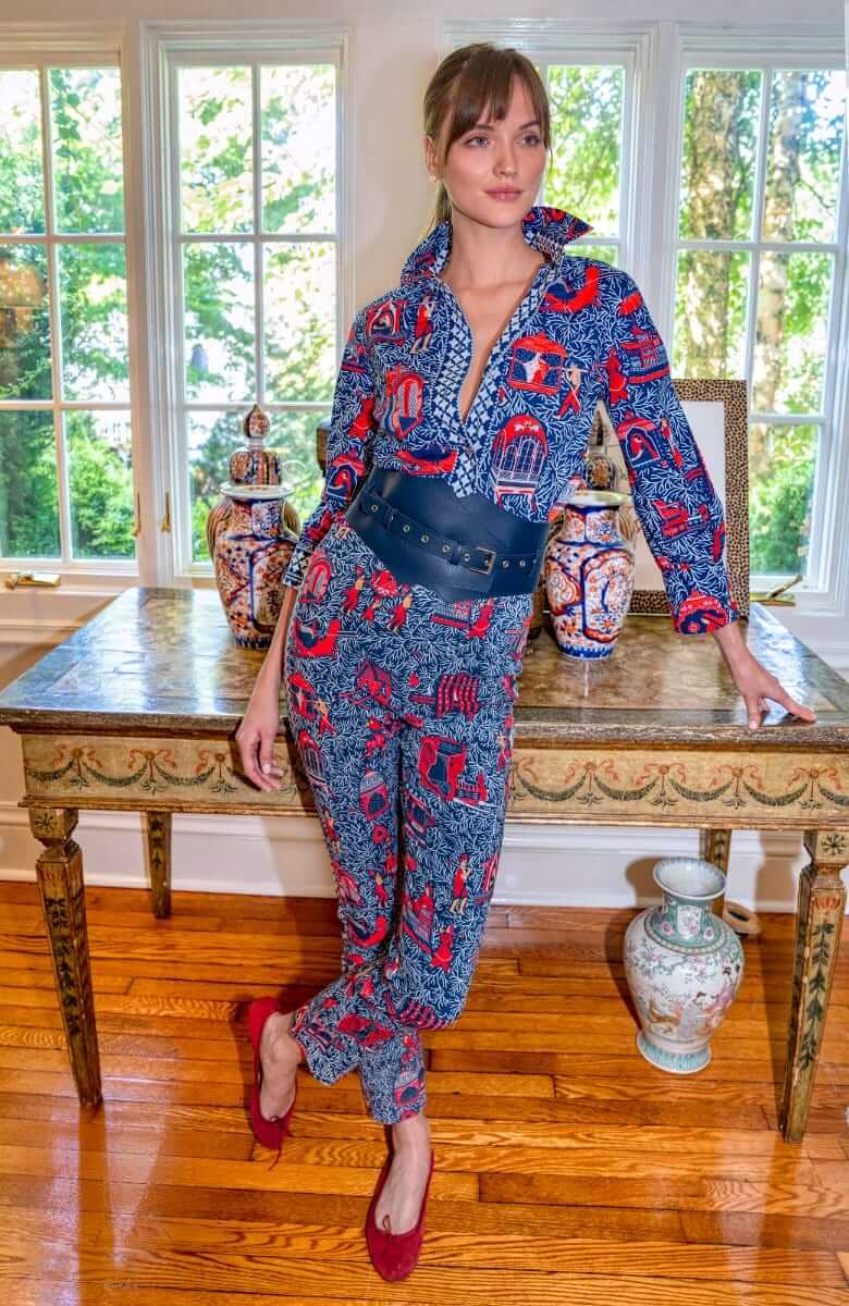 Boyfriend Shirt - Palanquin Party - Final Sale