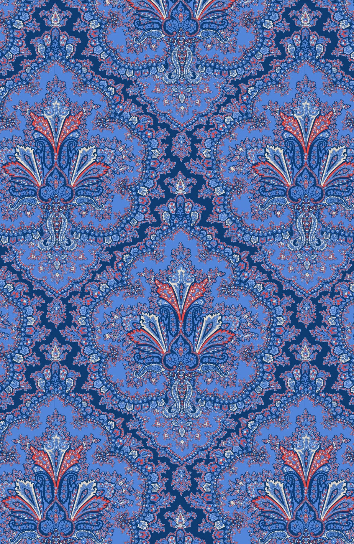 Scorching Hot Top - Passion Paisley Imari