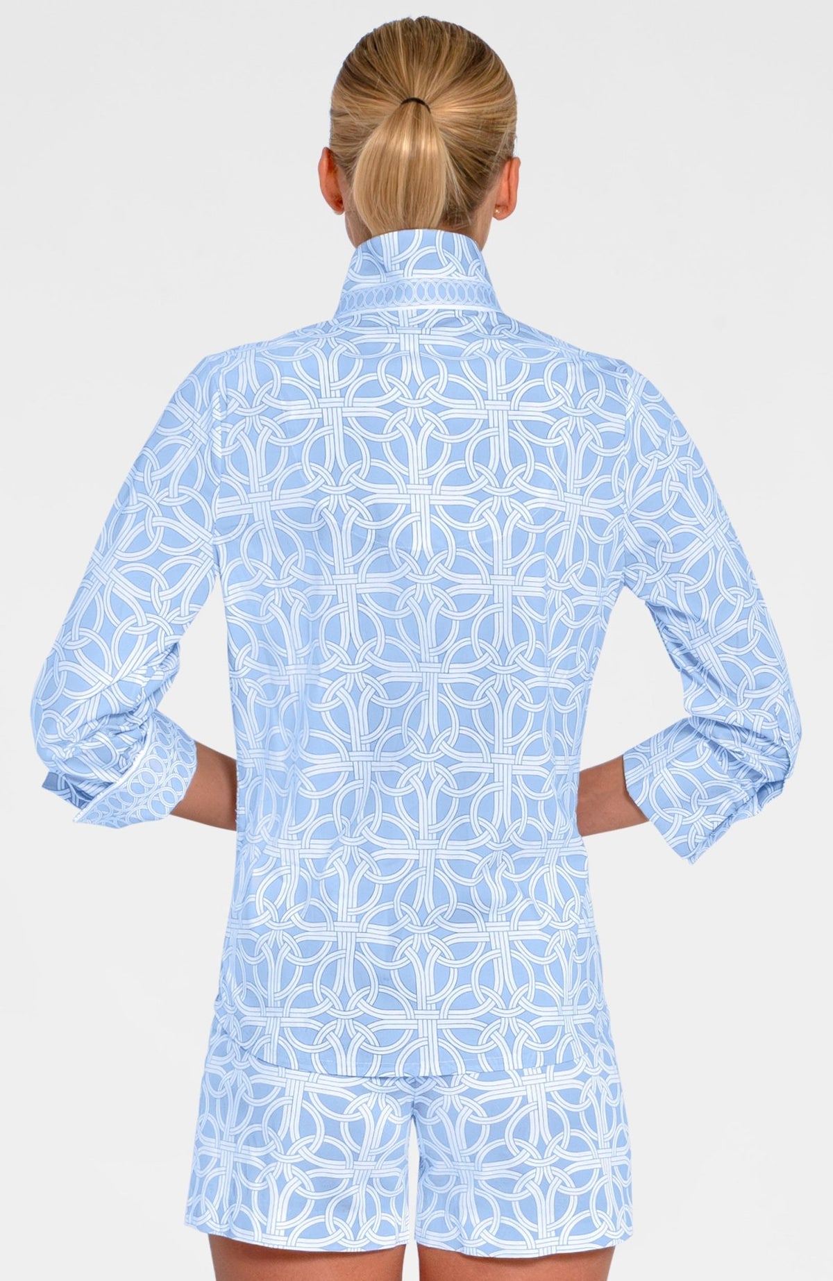 Boyfriend Shirt - Ring Toss Peri