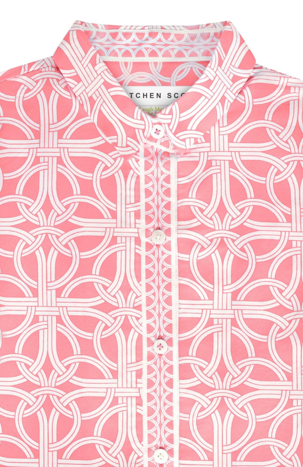 Boyfriend Shirt - Ring Toss Melon