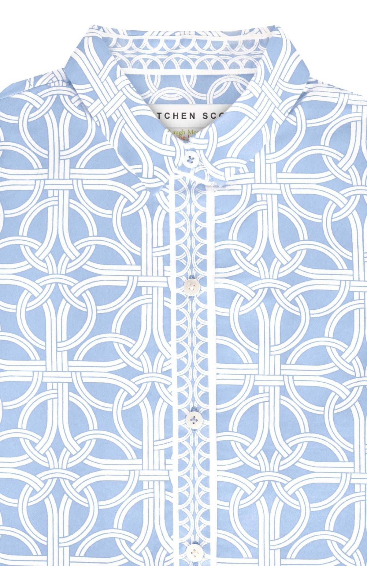 Boyfriend Shirt - Ring Toss Peri