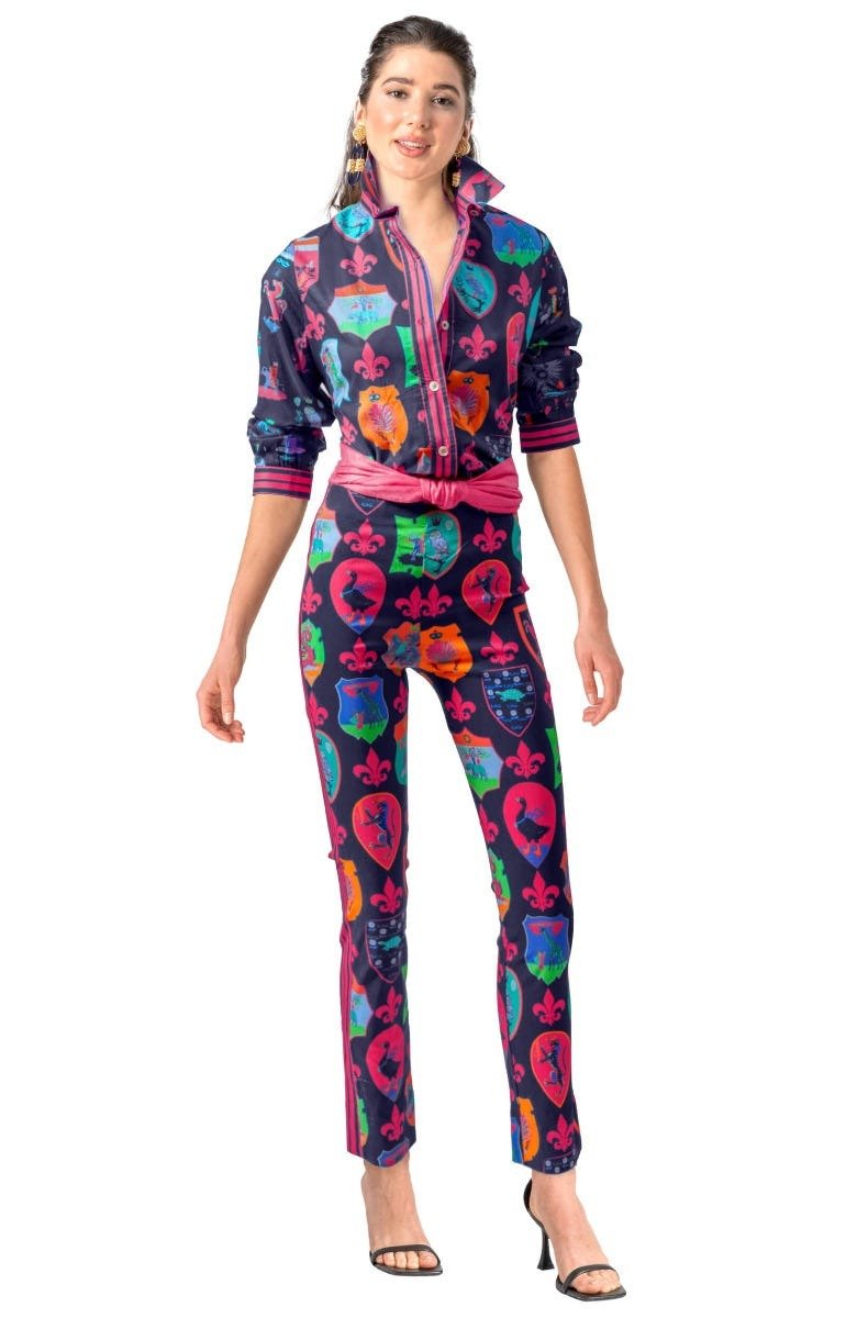 Boyfriend Shirt - Siena - Final Sale Navy