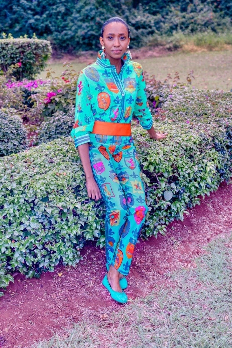 Boyfriend Shirt - Siena - Final Sale Turquoise