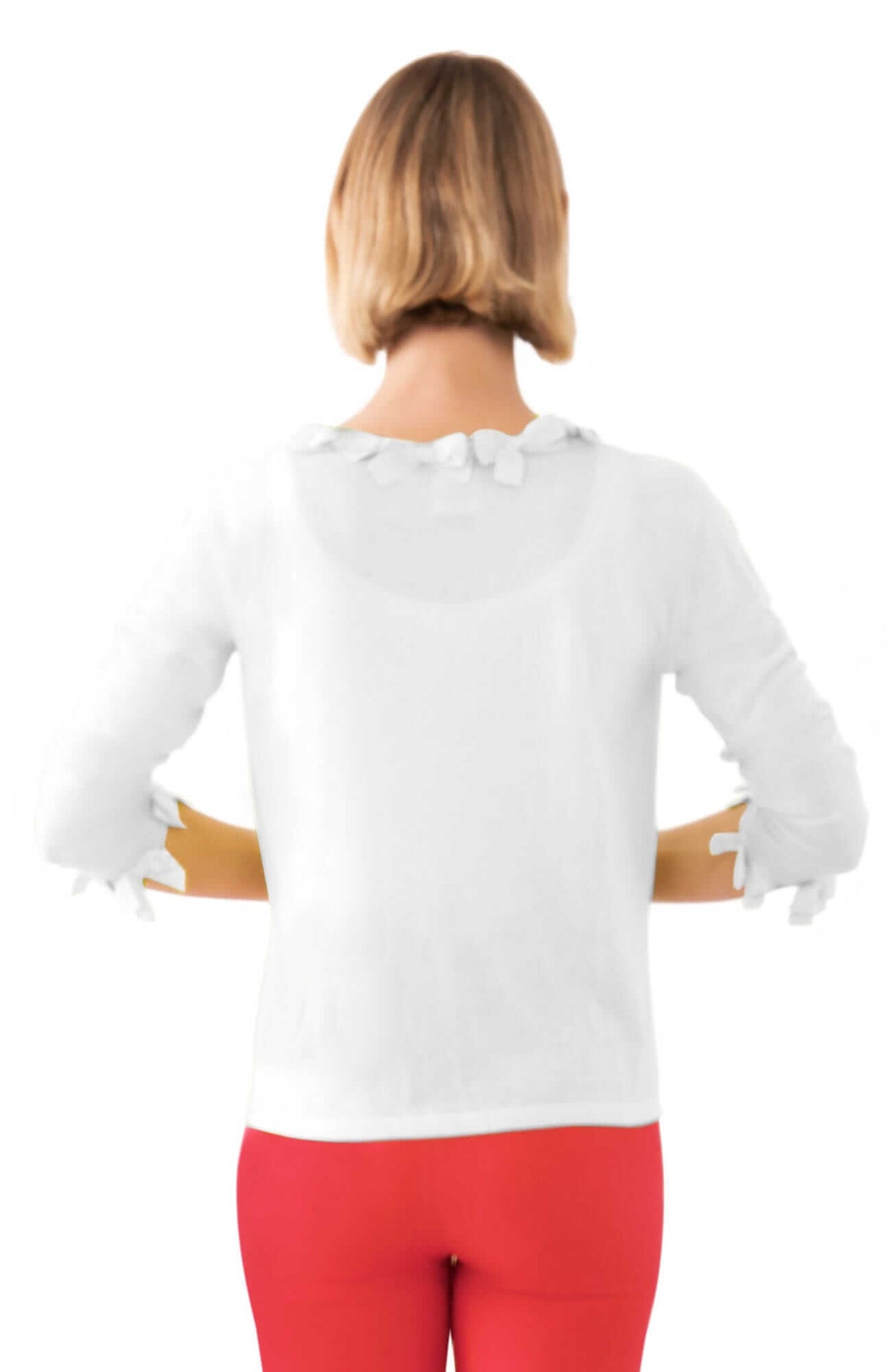 Breakfast at Tiffany's Cardigan White