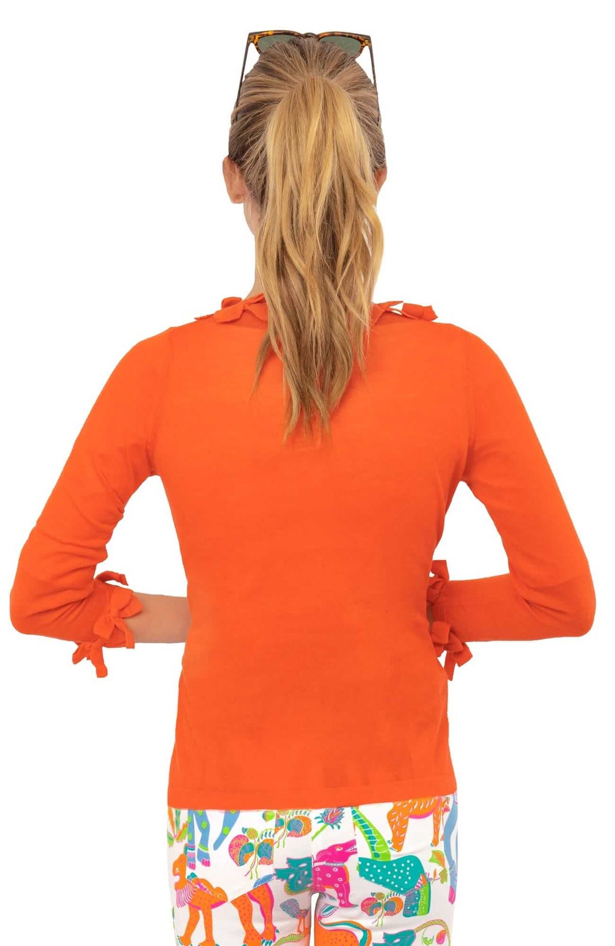 Breakfast at Tiffany's Cardigan Burnt Orange